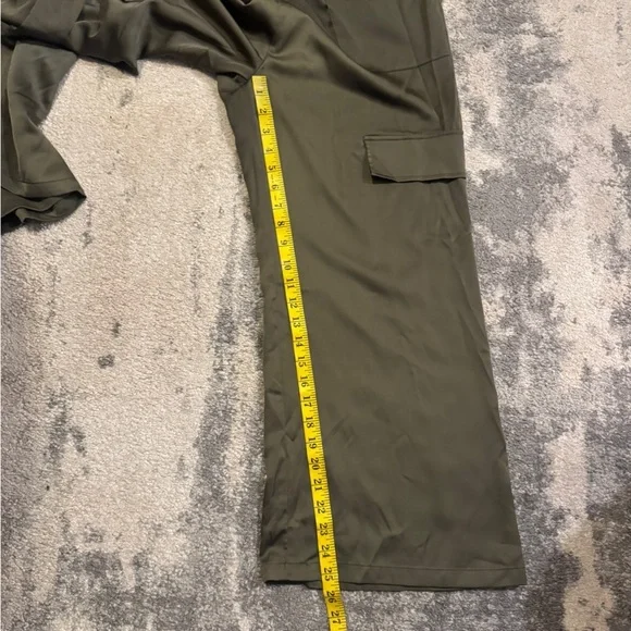 NWT Scoop Olive Green Women's Utility Jumpsuit - Picture 9 of 10